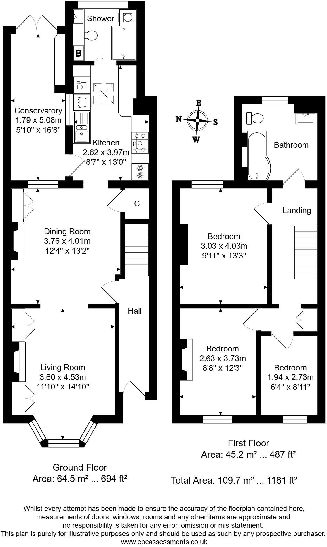 Newtown, Trowbridge, Wiltshire, BA14 0BE floorplan