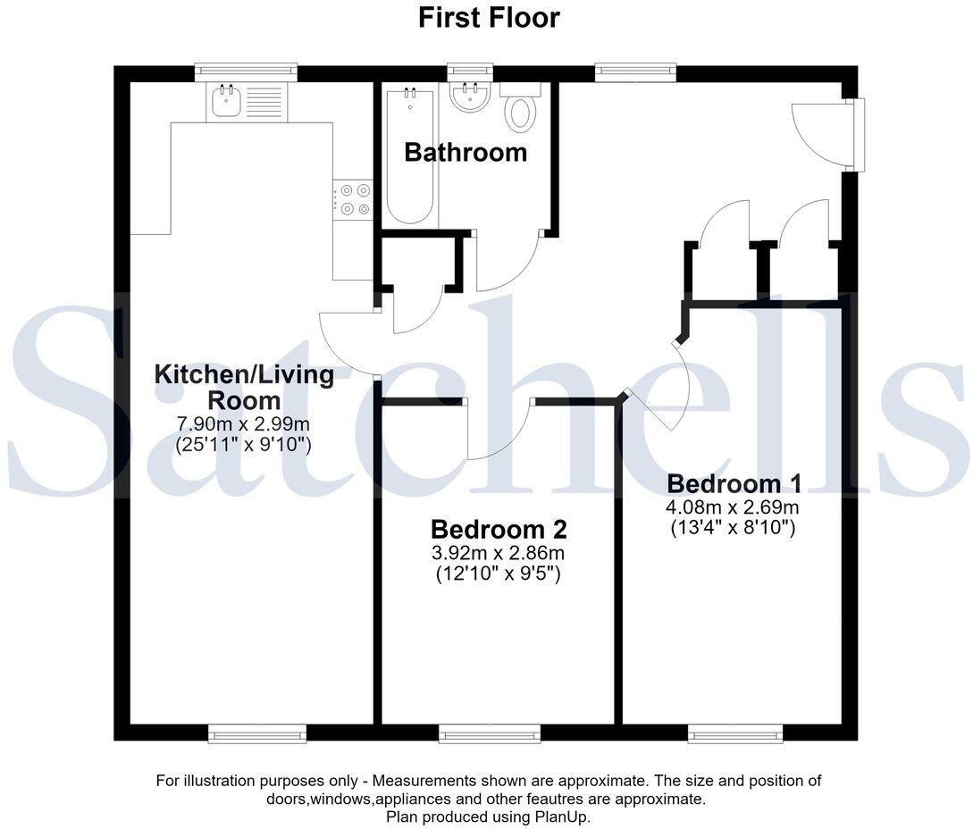 Nightingale Road, Great Barford, MK44 floorplan