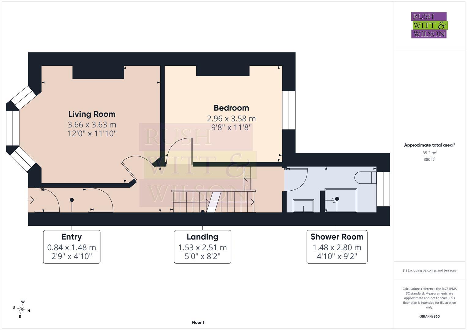 Mount Pleasant Road, Hastings floorplan