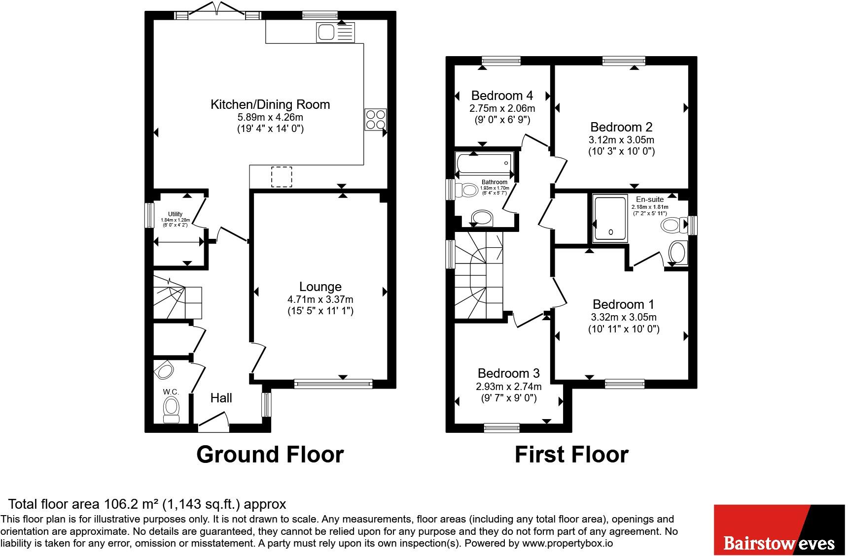 Dawes Way, Hednesford, Cannock, WS12 floorplan