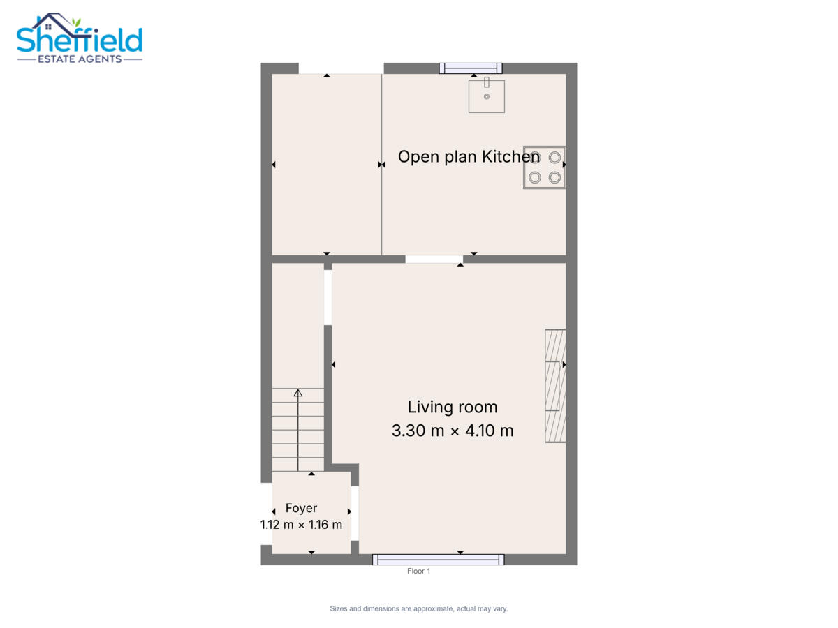 Dagnam Road, Sheffield, S2 floorplan