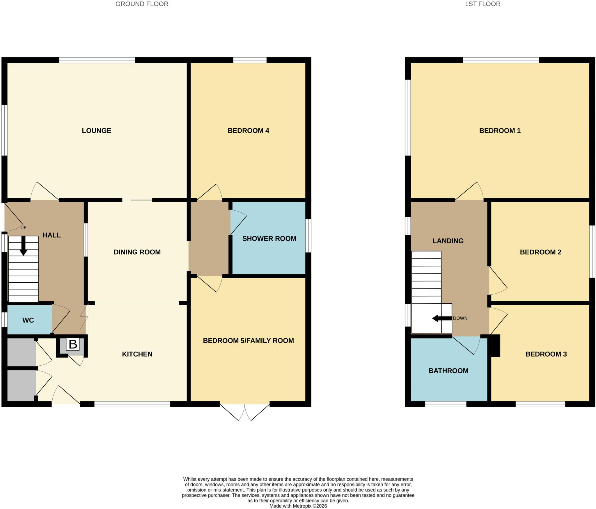 Barton Road, Berrow, Somerset, TA8 floorplan