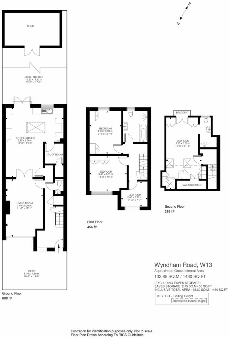 Wyndham Road, London, W13 floorplan