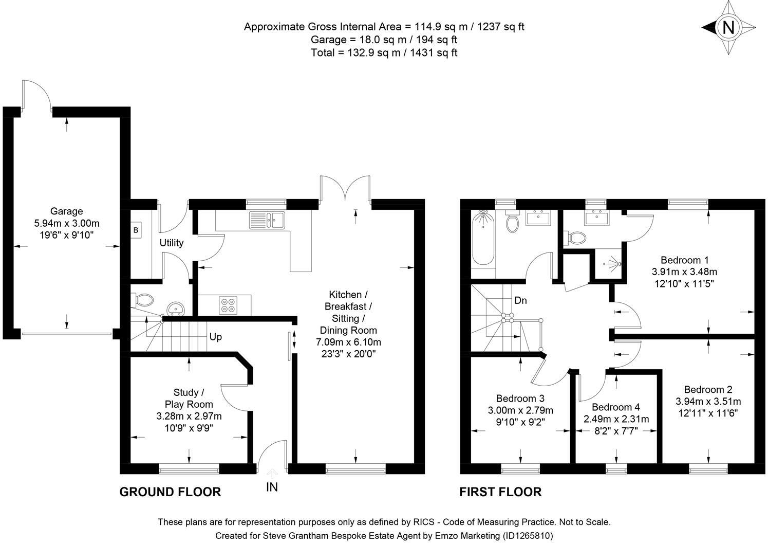 Hirst Road, Drayton floorplan