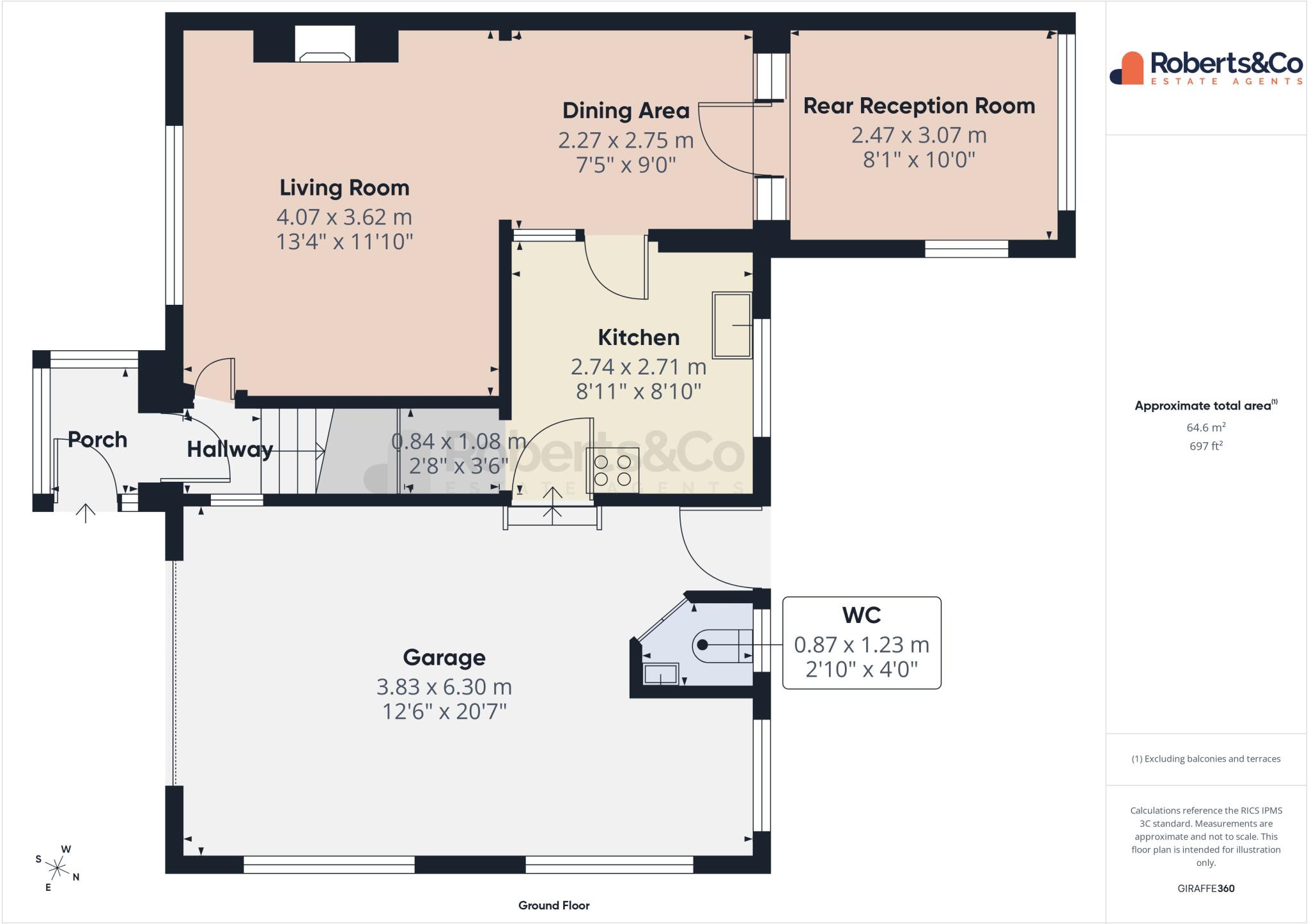 St Marys Close, Walton Le Dale floorplan