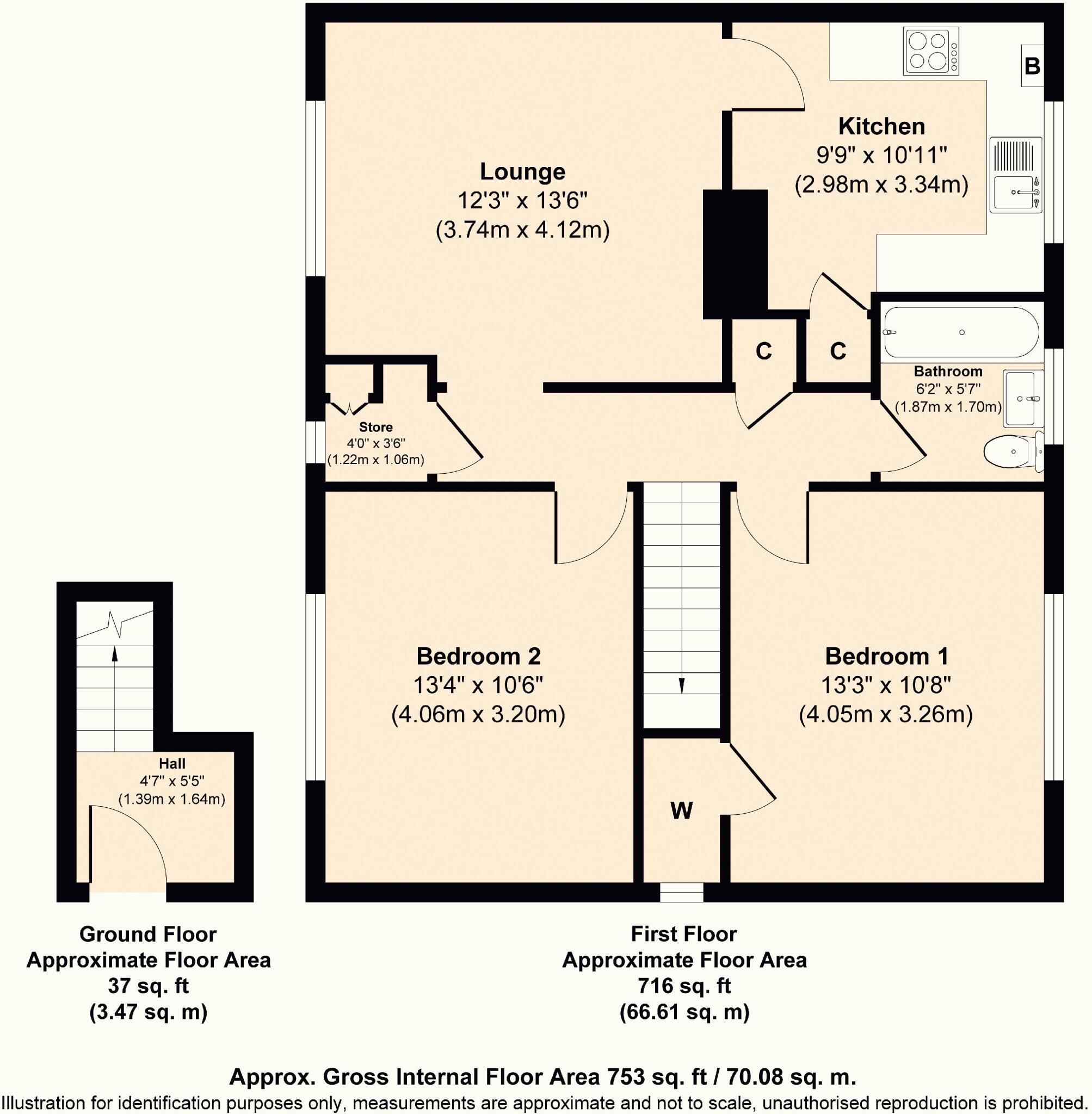 Ajax Street, Castleton, Rochdale floorplan