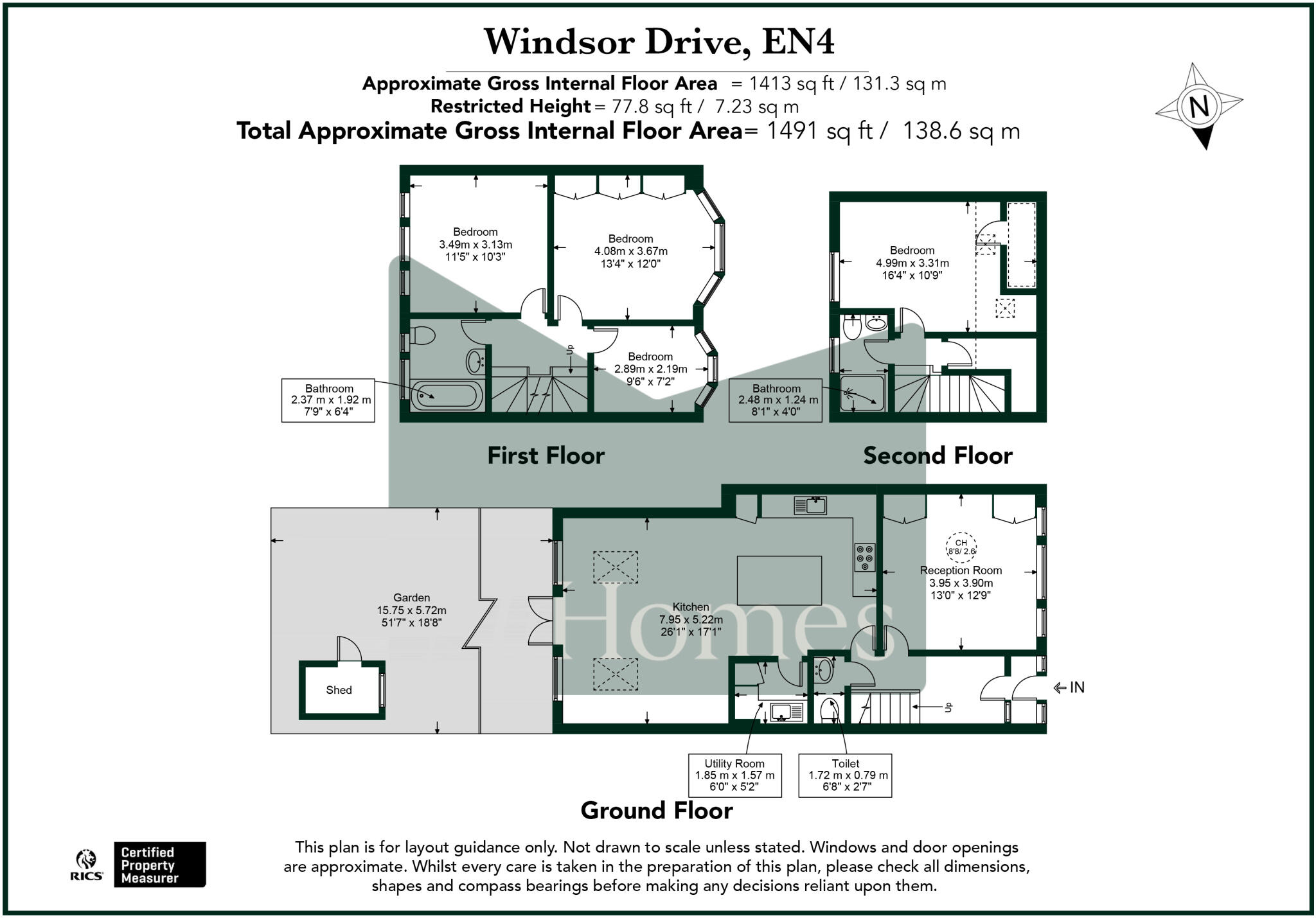 Windsor Drive, Barnet floorplan