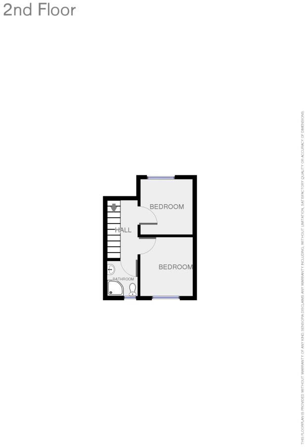 Coburn Street, Cathays floorplan