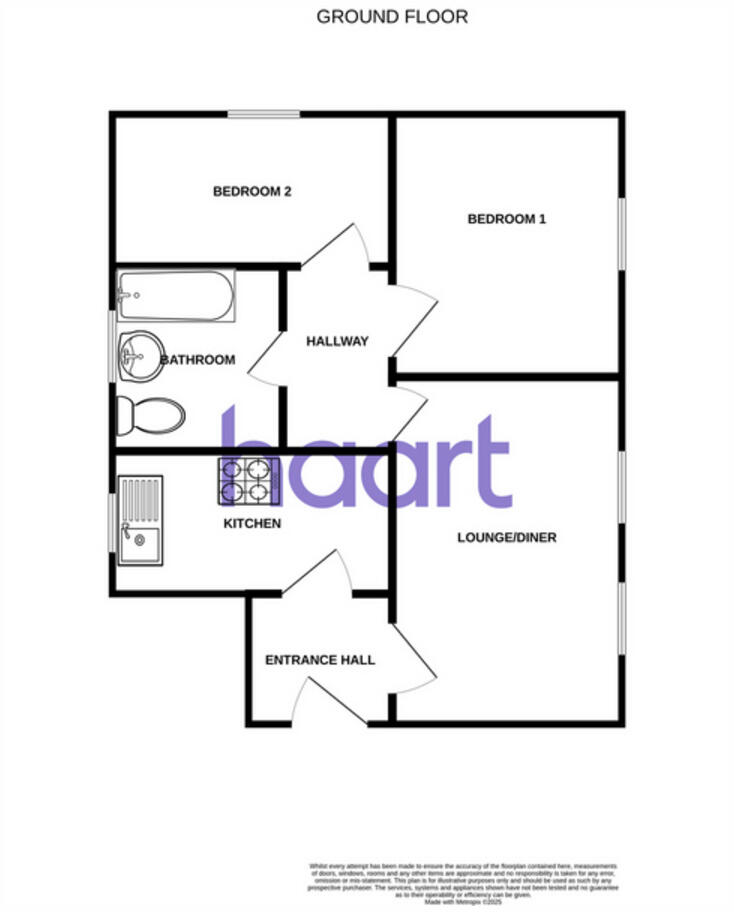 Garth Avenue, Leicester floorplan