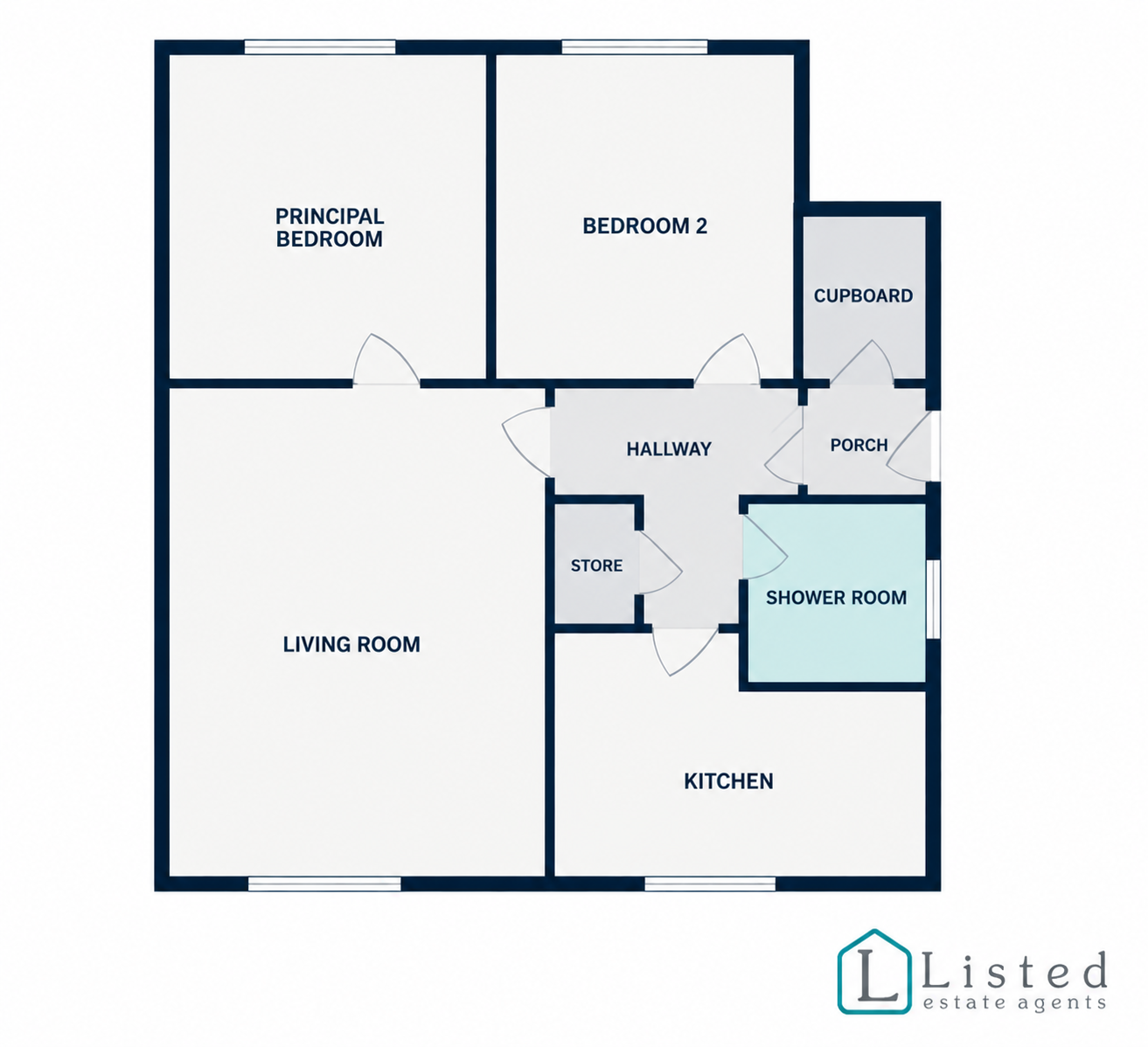 41, Kerr Avenue, Saltcoats, North Ayrshire floorplan