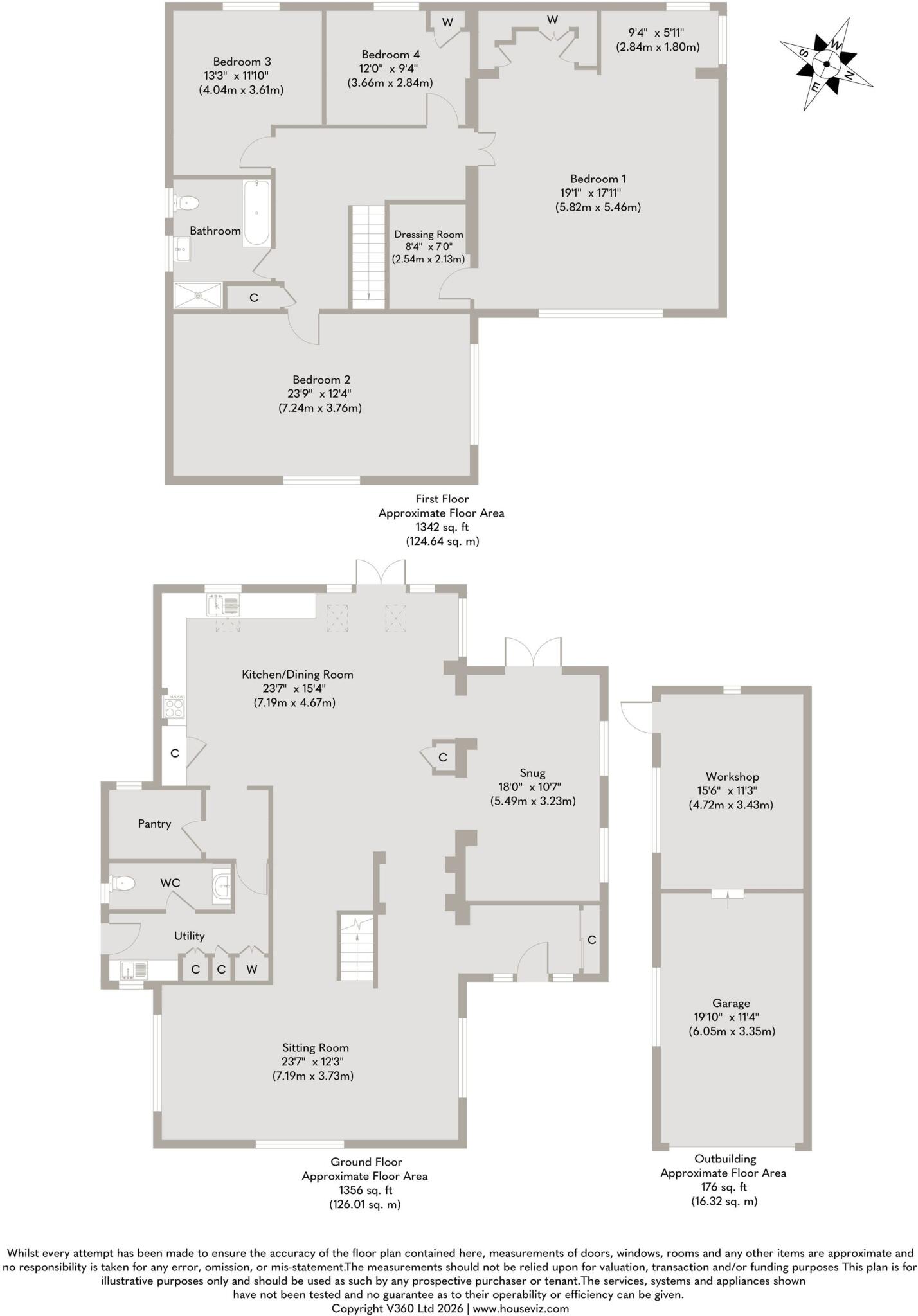 Elegant Coastal Home in Lighthouse End of Hunstanton floorplan