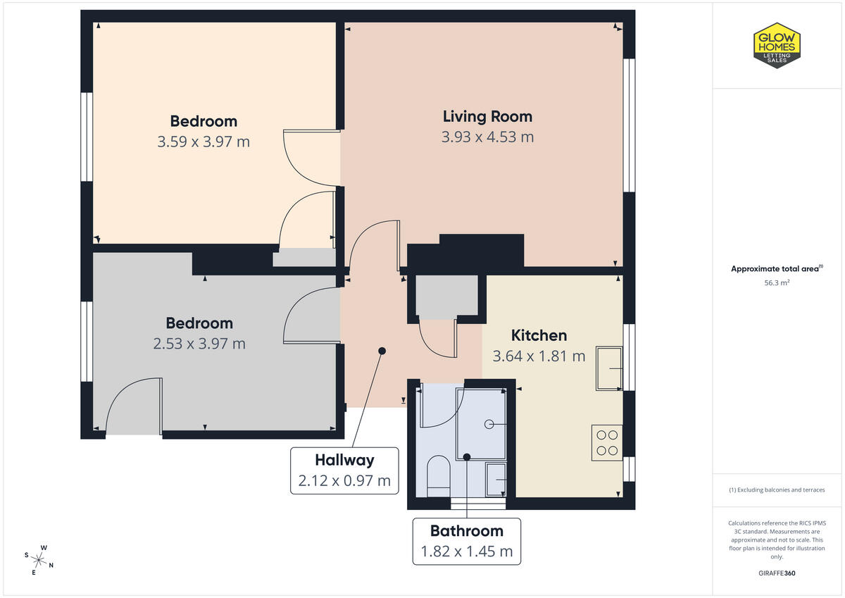 83, Glenriddet Avenue, Kilbirnie, KA25 6 floorplan