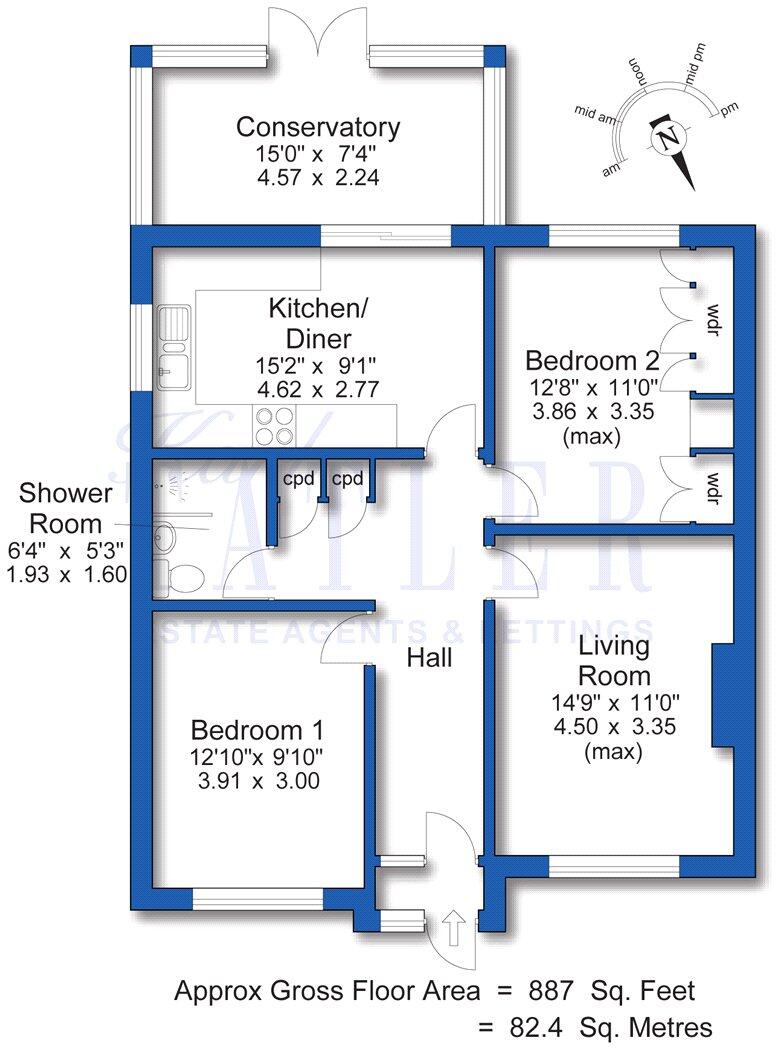 Somerset Road, Pensby, Wirral floorplan