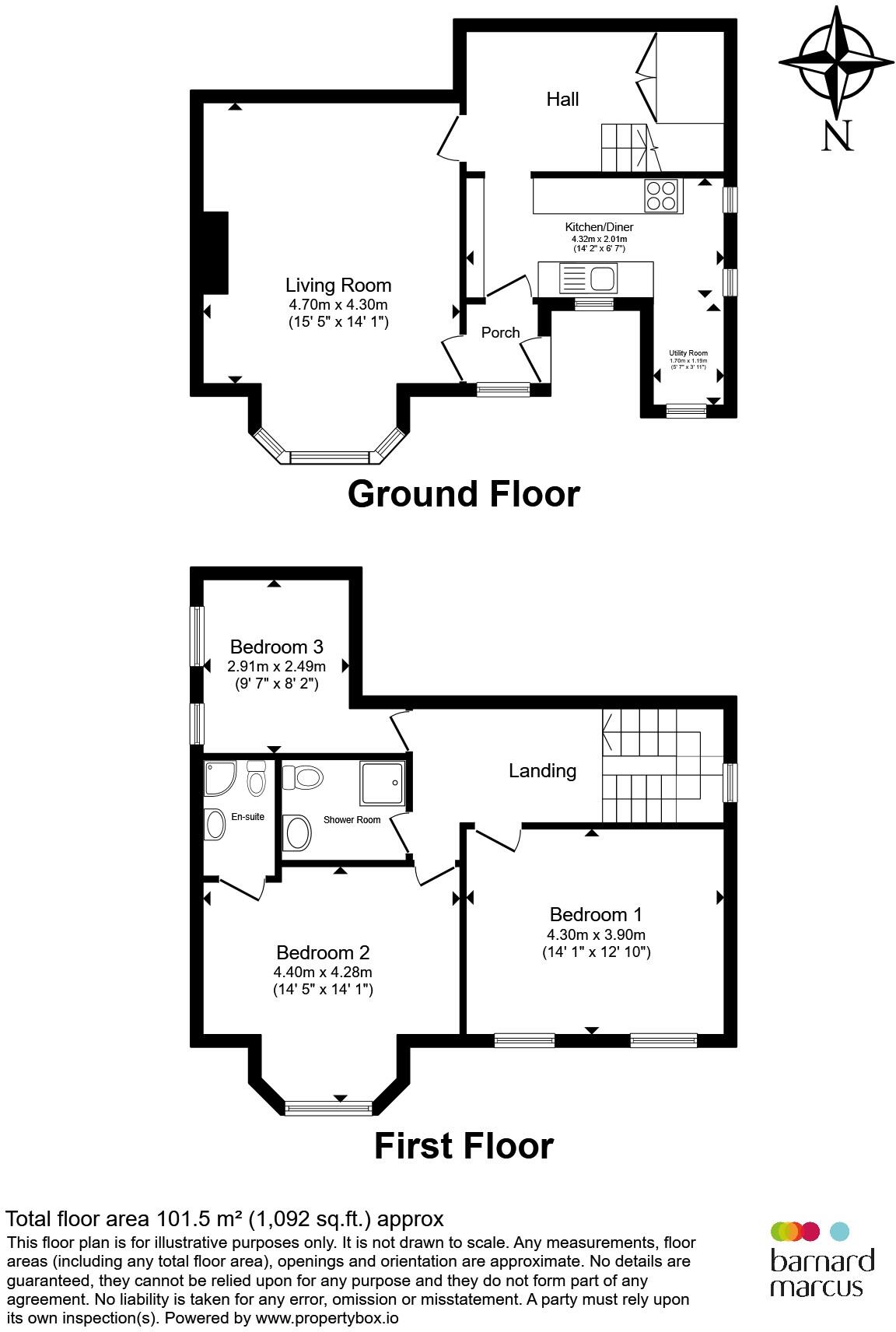 Hayland Close, London floorplan