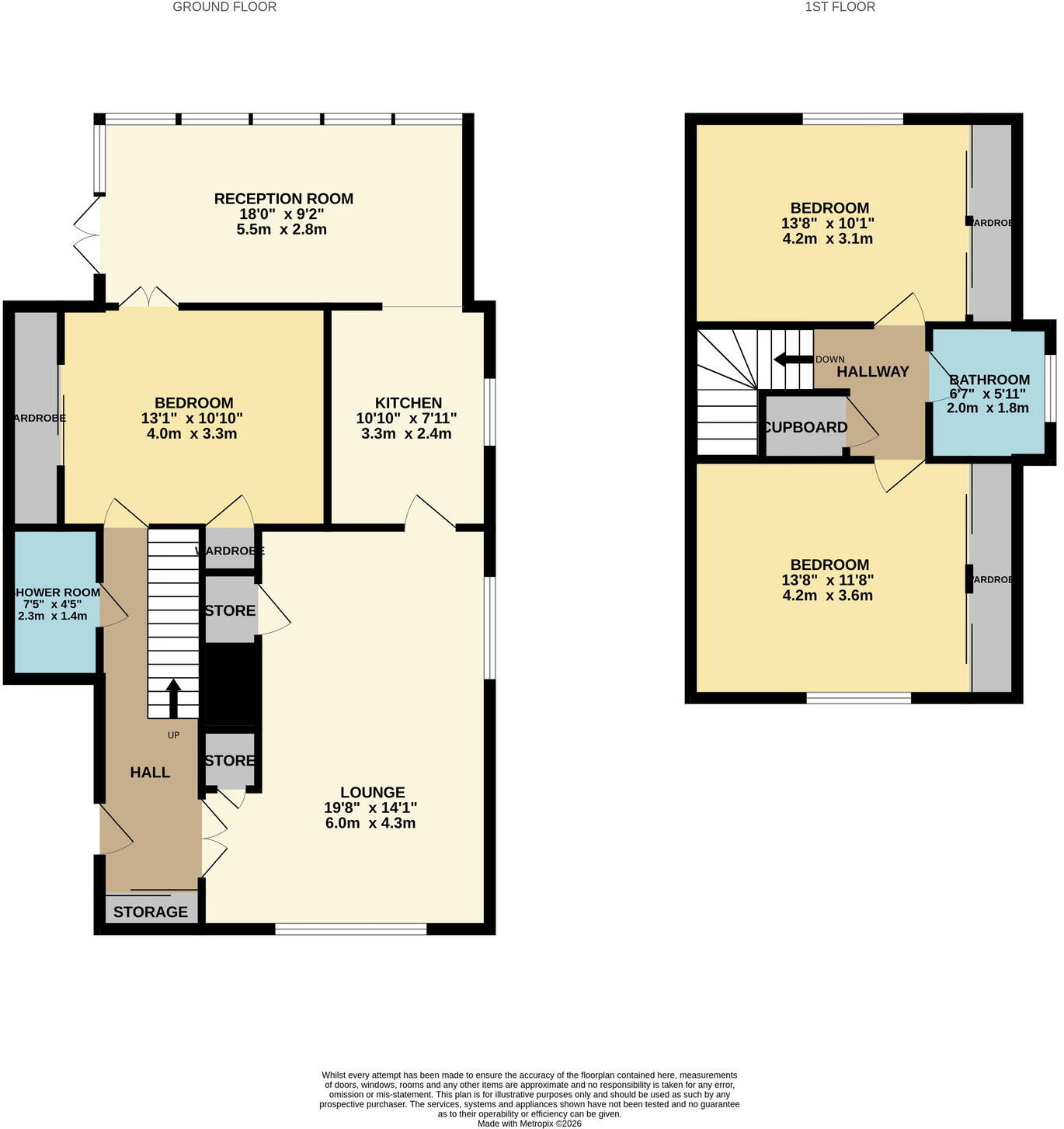 70 Anson Avenue, Falkirk, FK1 5JE floorplan