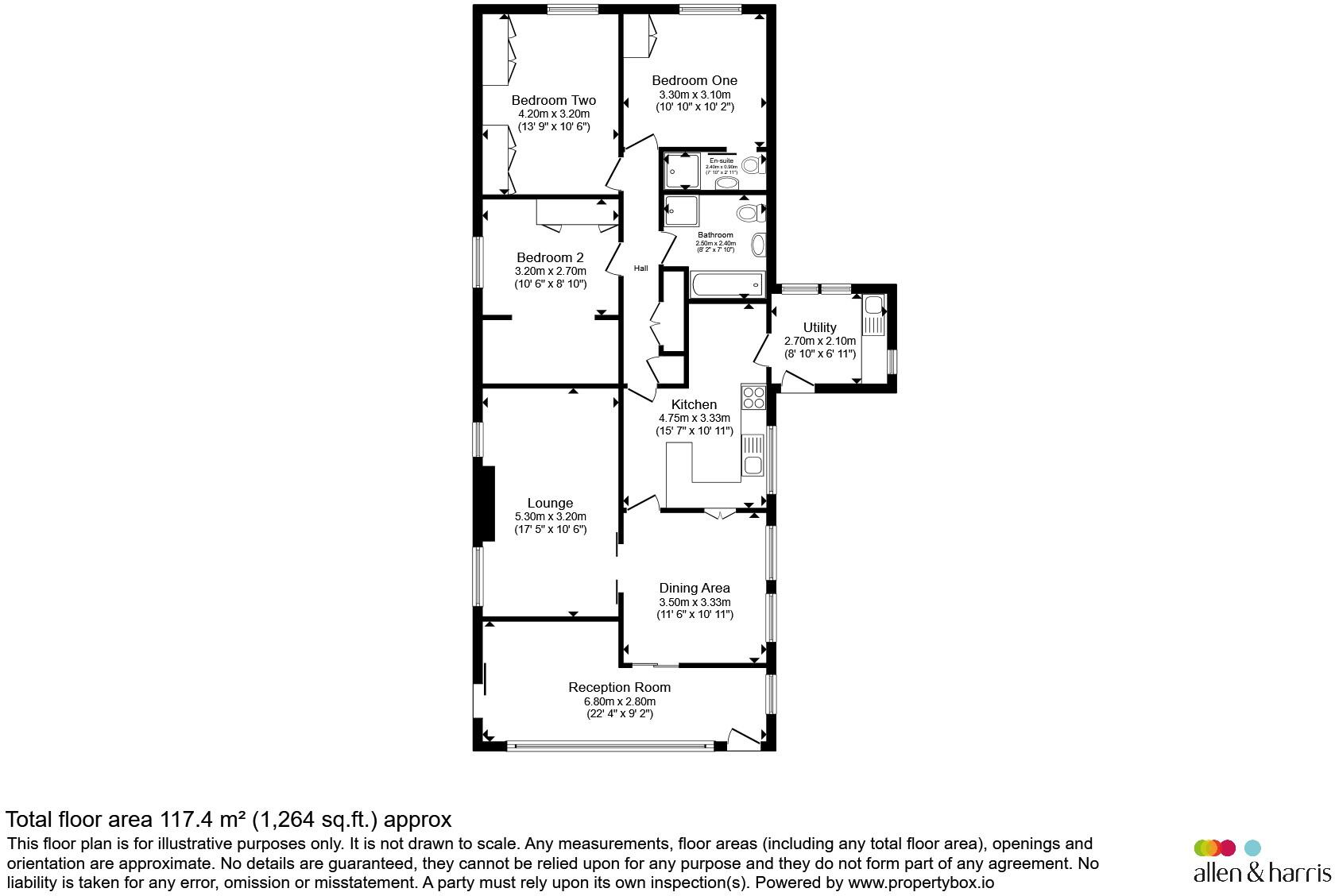 The City, Edington, Westbury floorplan
