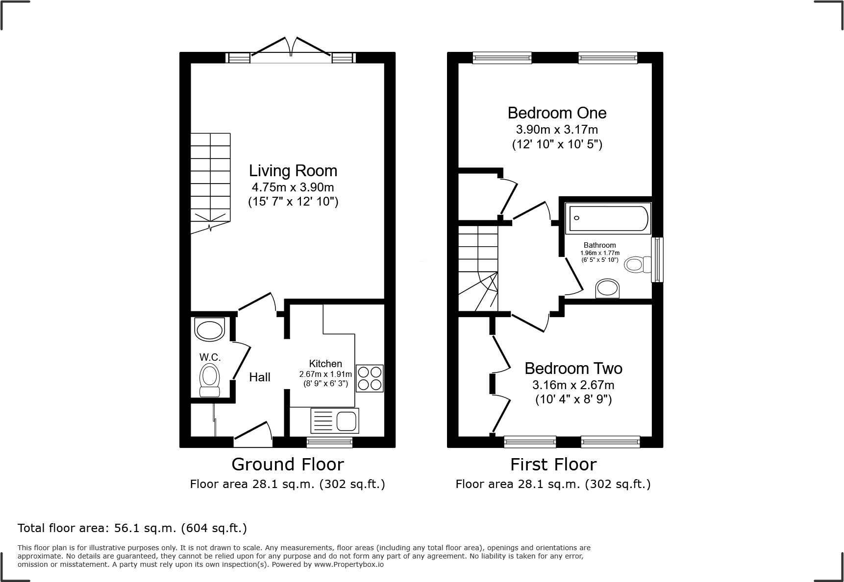 Cedar Walk, Offenham, Evesham floorplan