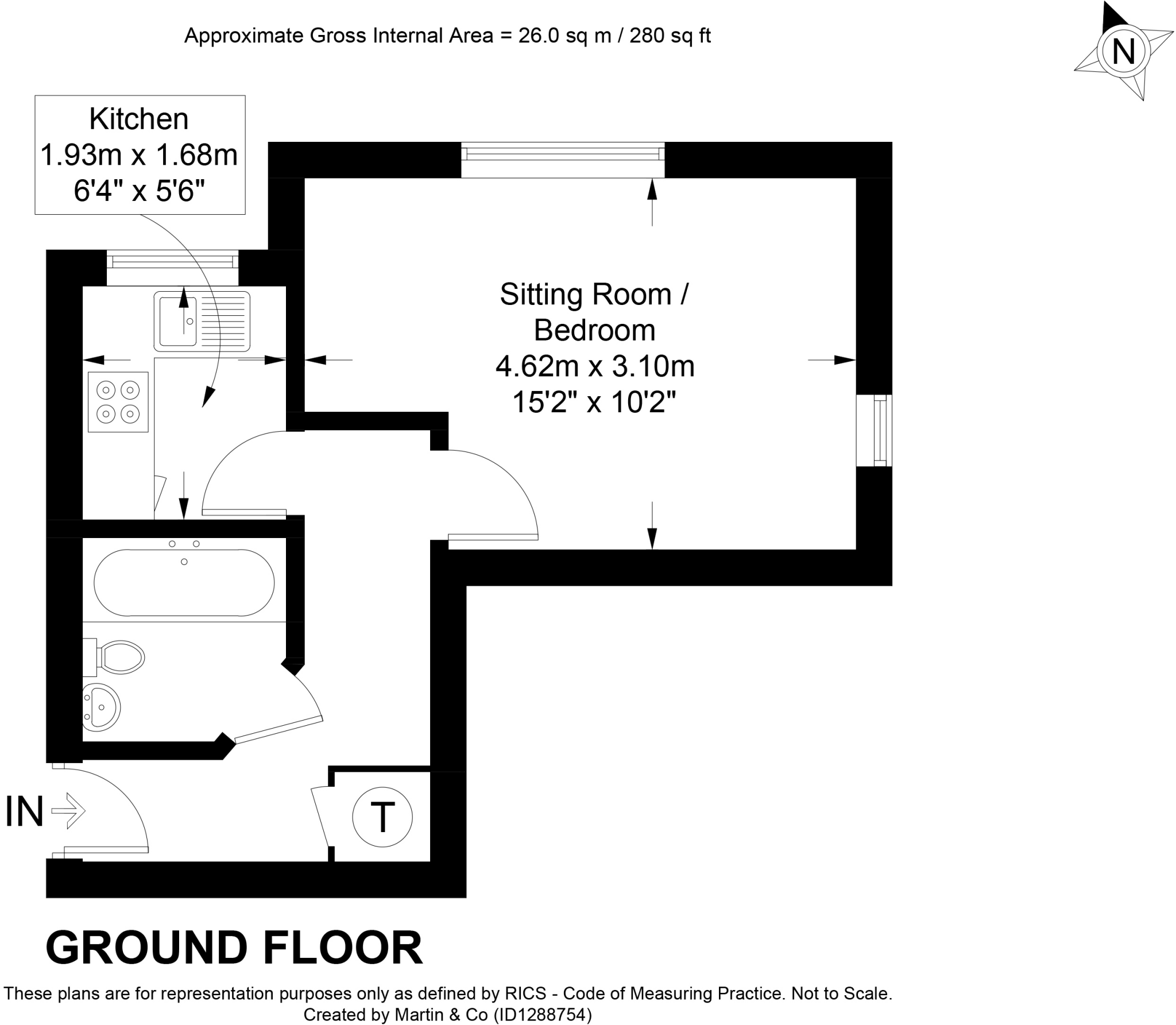 Bilberry Court, Staple Gardens floorplan