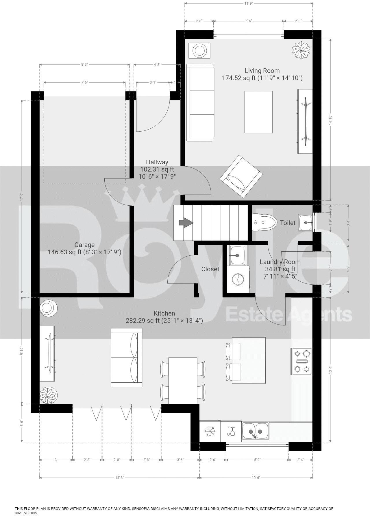 14, Spring Lane, Poulton - le - Fylde, Lancs FY6 7ZD floorplan