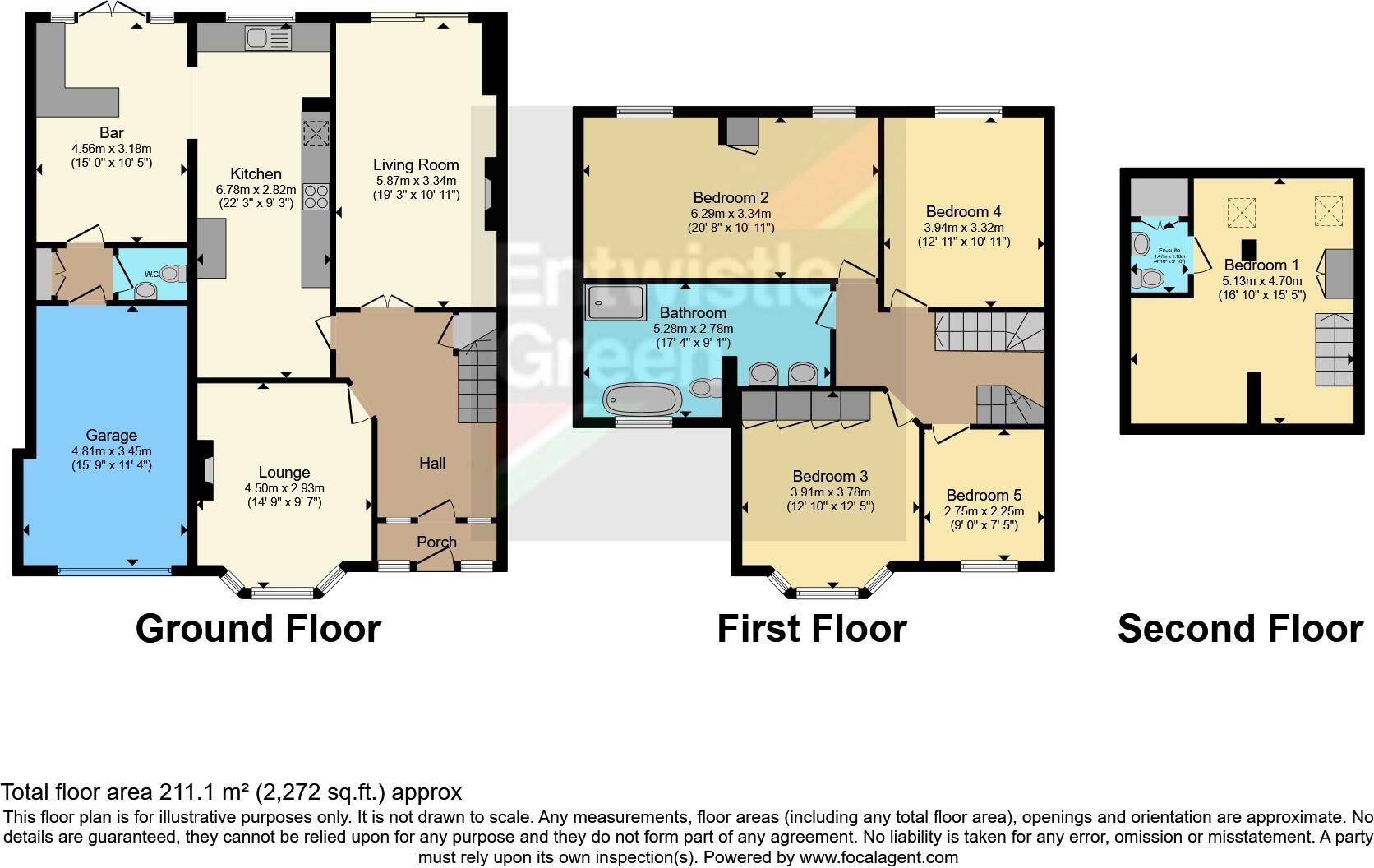 Cooper Avenue South, Liverpool, Merseyside, L19 floorplan