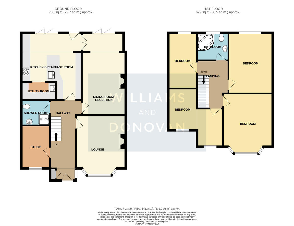 Oakfield Road, South Benfleet floorplan