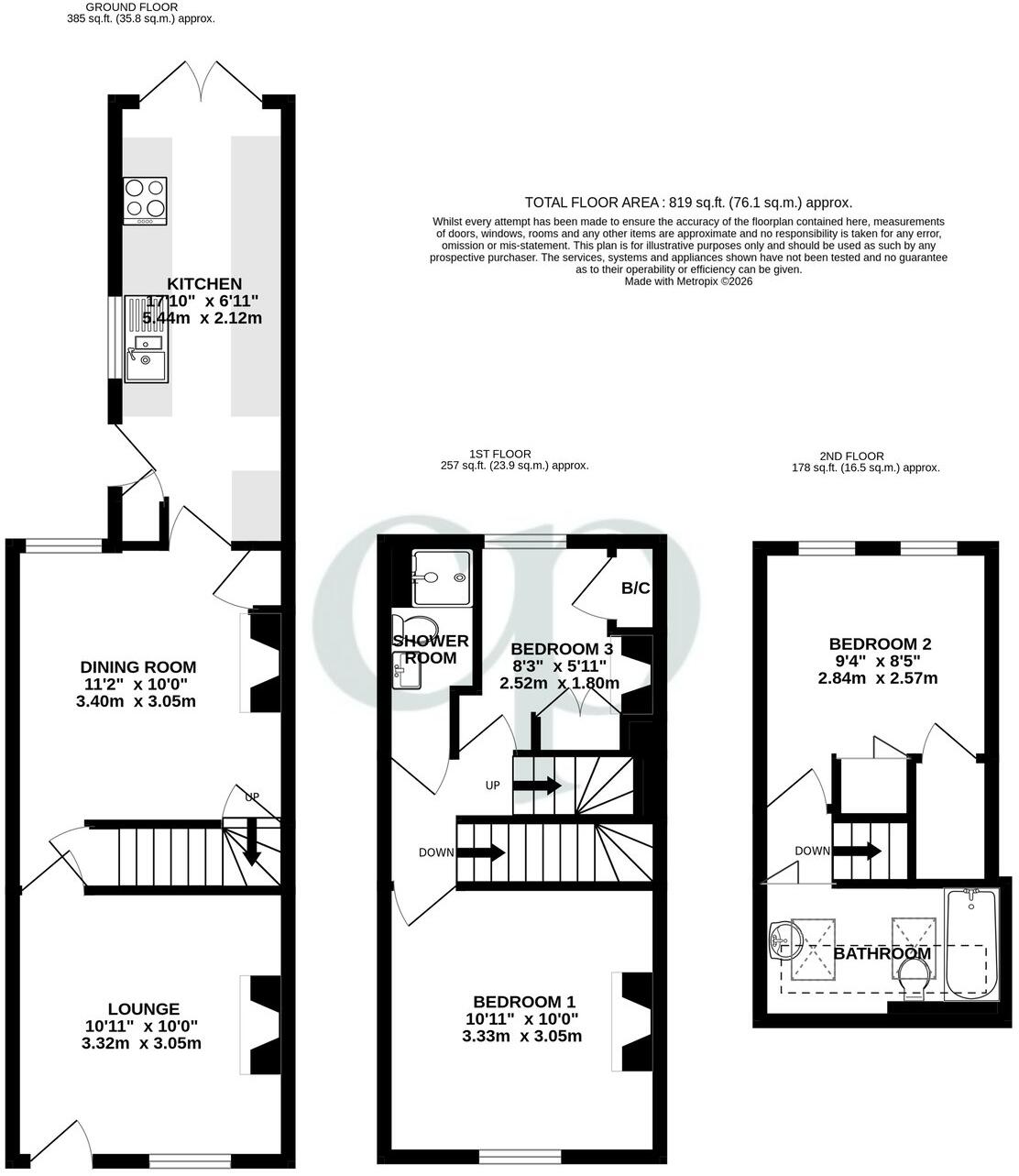 Neotsbury Road, Ampthill, Bedfordshire, MK45 floorplan