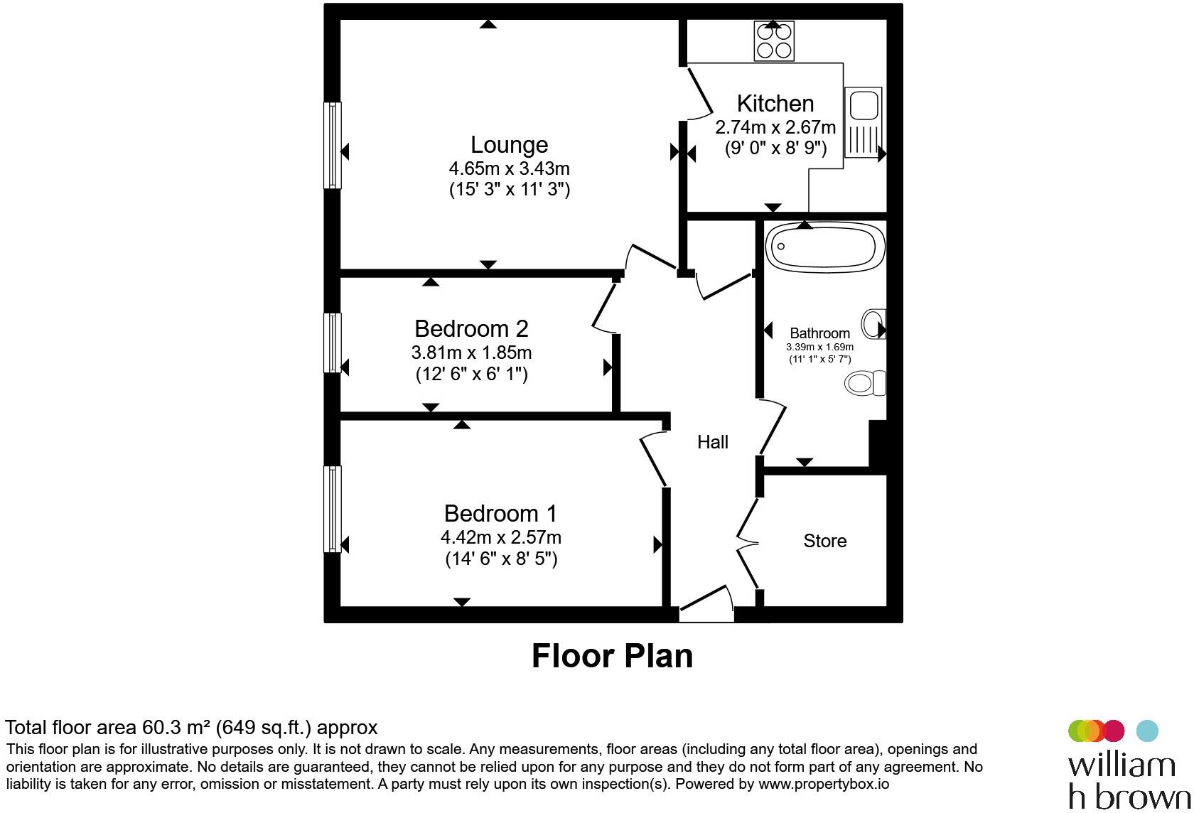 Orchard Court, Gaywood, King's Lynn floorplan