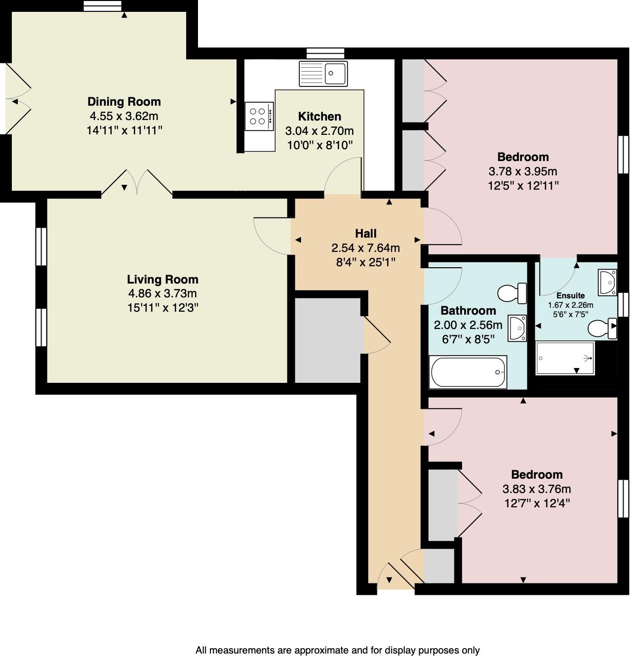 1, Braid Avenue, Cardross, Argyll And Bute G82 floorplan