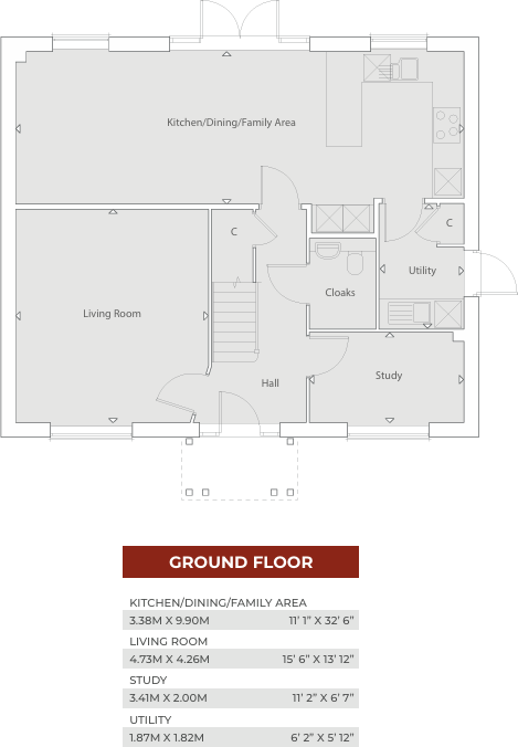 Ochre Meadows,
The Green,
Theale,
Berkshire, 
RG7 5GF
 floorplan