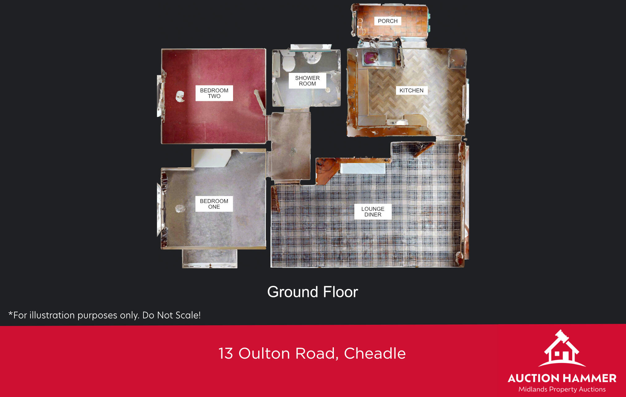 13 Oulton Road, Cheadle, Stoke-On-Trent, Staffordshire ST10 1DB floorplan