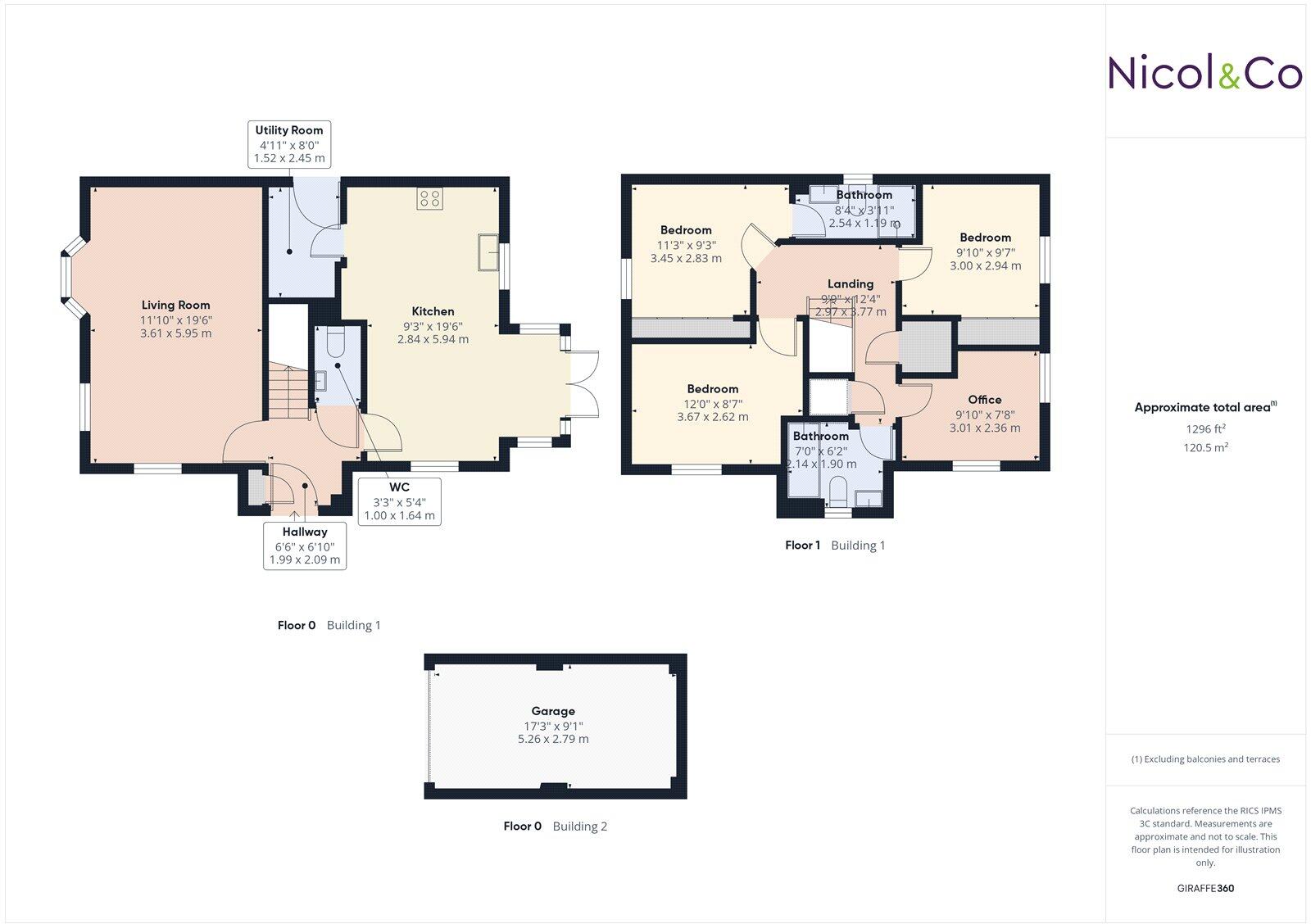 Rounds Road, Worcester, Worcestershire, WR5 floorplan