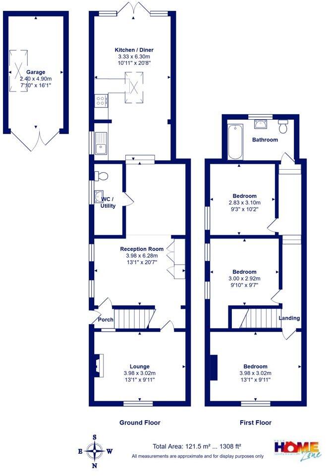Glenville Road, Walkford floorplan