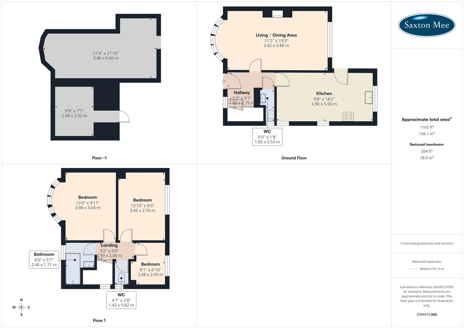 Edale Road, Sheffield floorplan