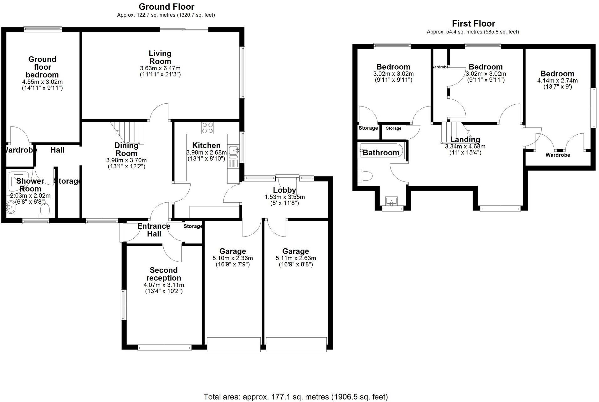 Chaplin Road, East Bergholt, CO7 floorplan