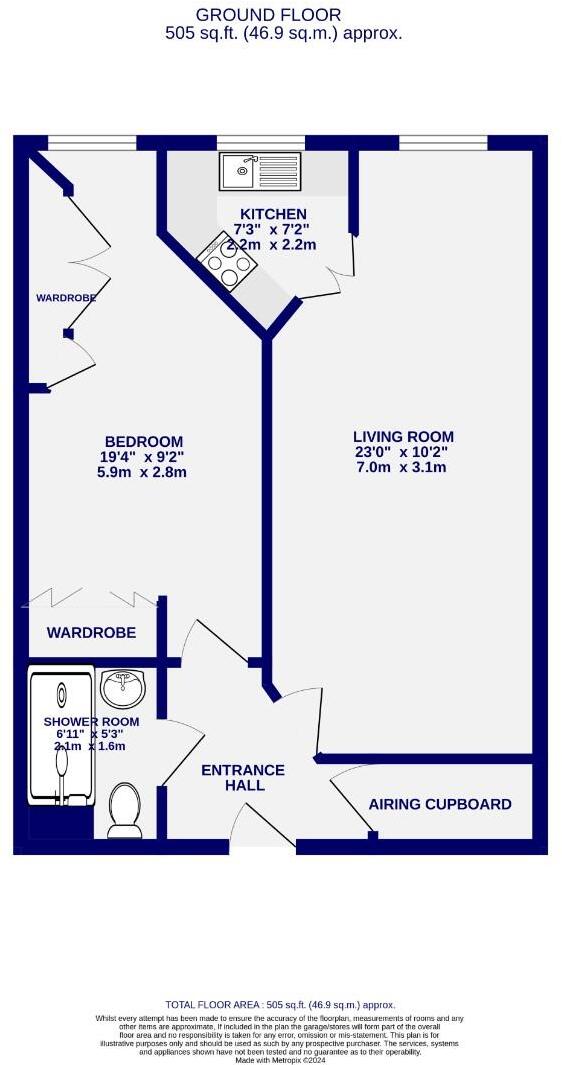 Fairfax Court, Acomb Road, York floorplan