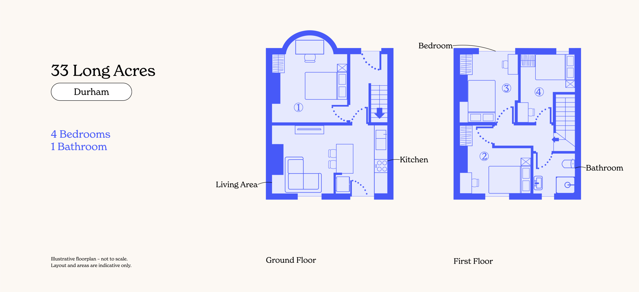 Long Acres, Durham floorplan