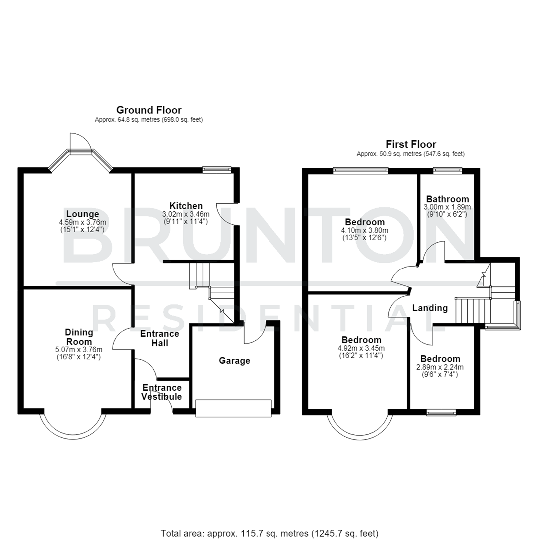 Kenton Lane, Kenton, NE3 floorplan