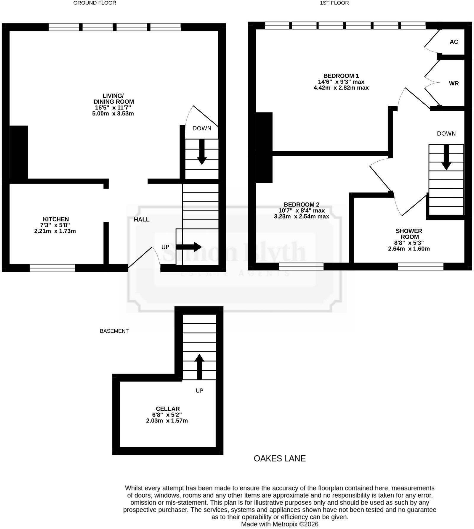 Oakes Lane, Brockholes, HD9 floorplan
