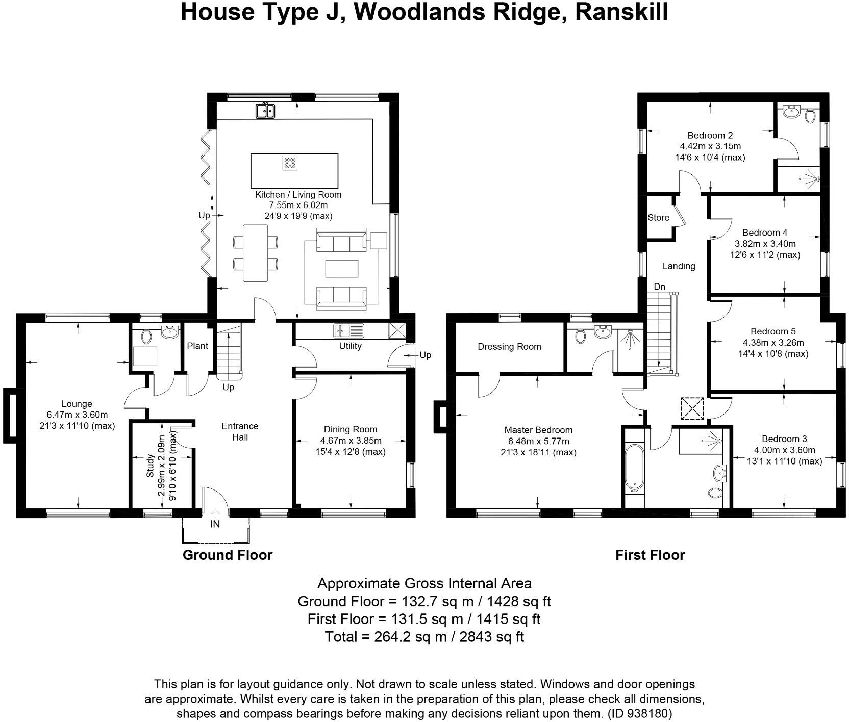 4 Rowan Tree Court, Ranskill, Retford, Nottinghamshire, DN22 8TG floorplan