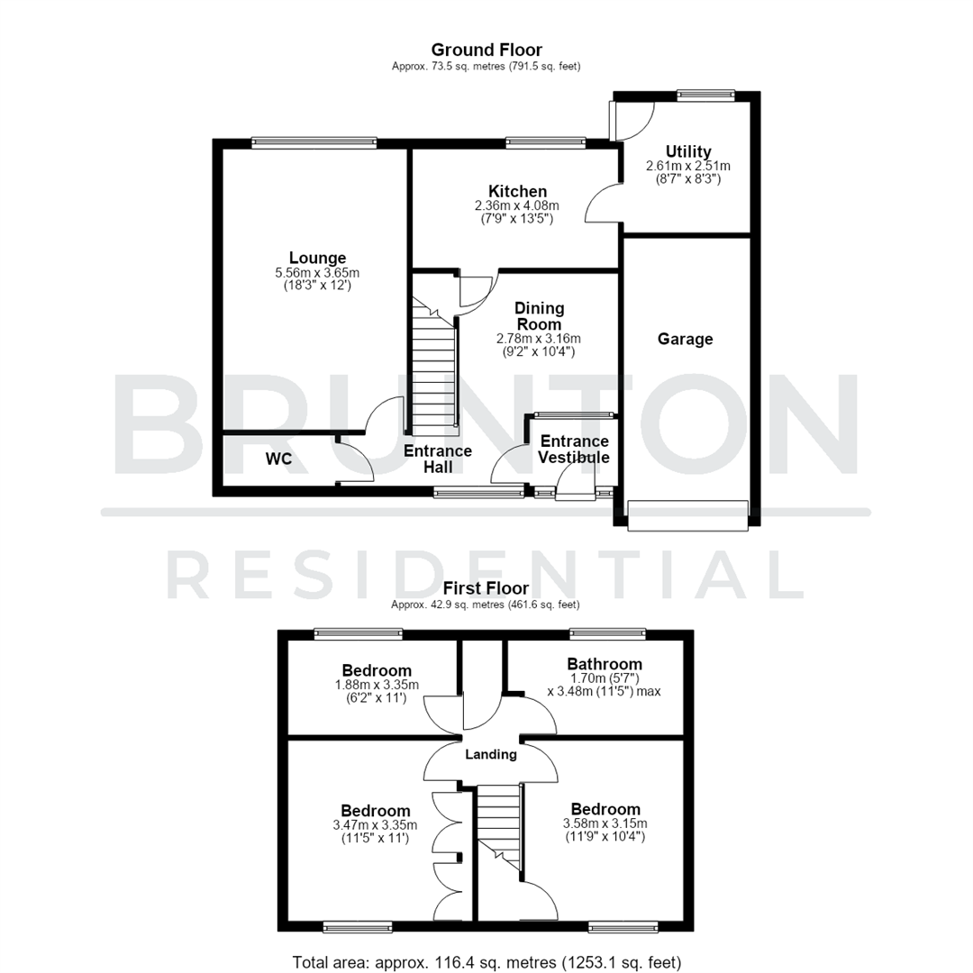 Pinewood Drive, Morpeth, NE61 floorplan