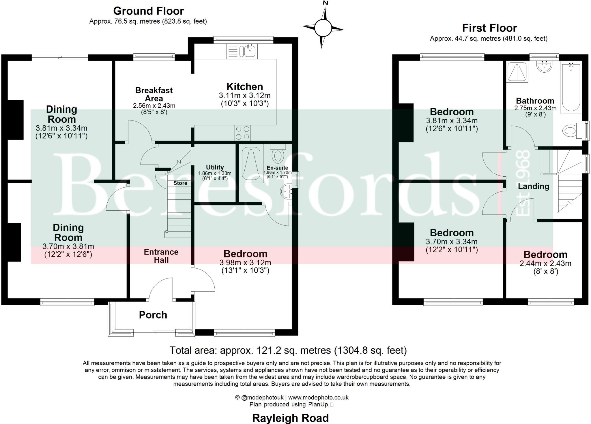 Rayleigh Road, Hutton, CM13 floorplan
