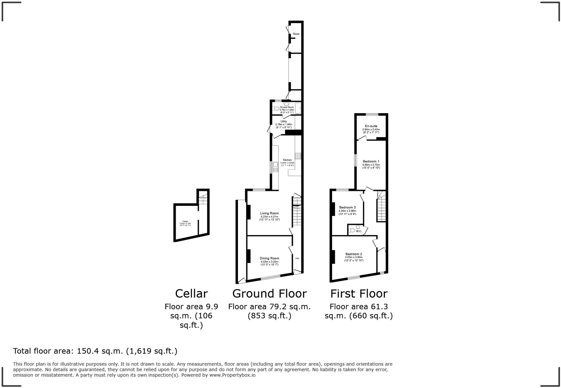 Victoria Road, Newcastle, ST5 floorplan