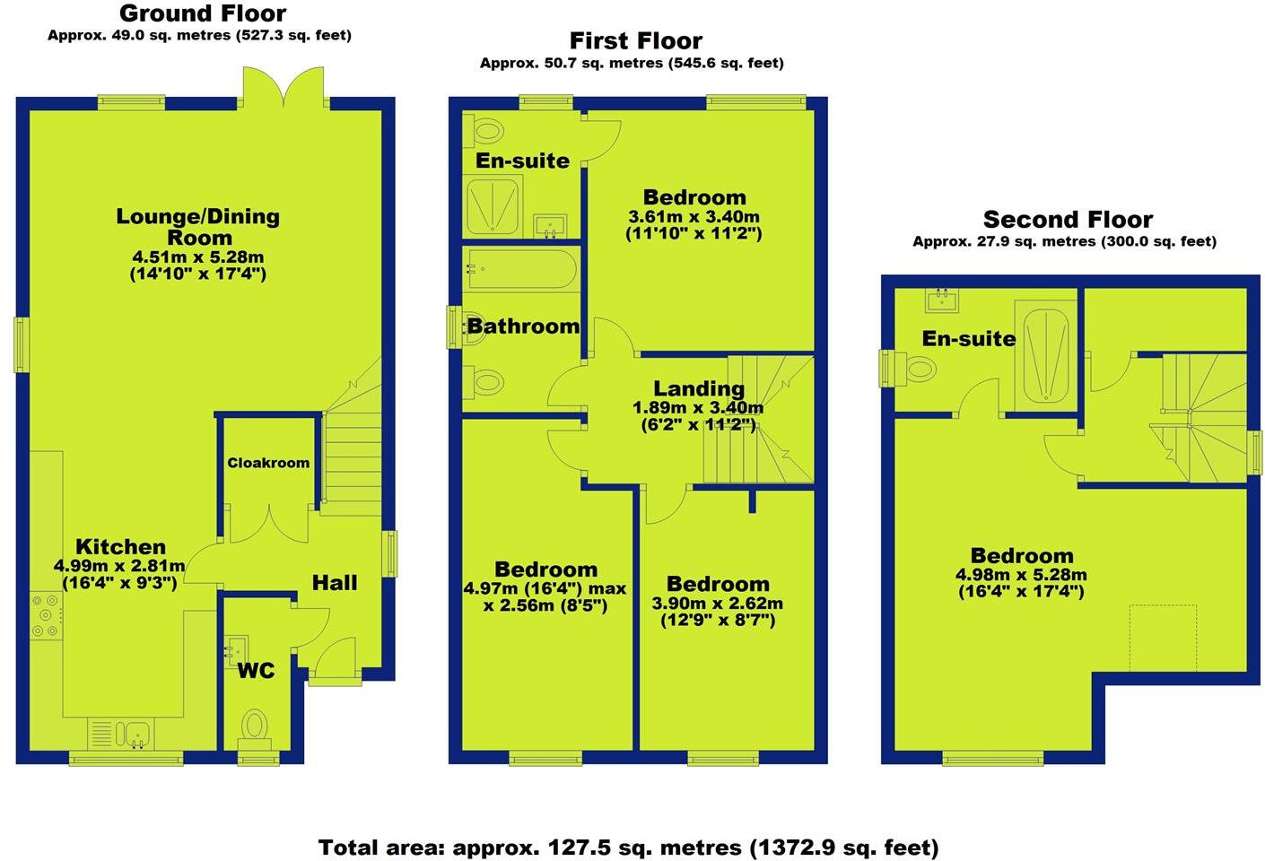 Firmin Way, Wilford floorplan