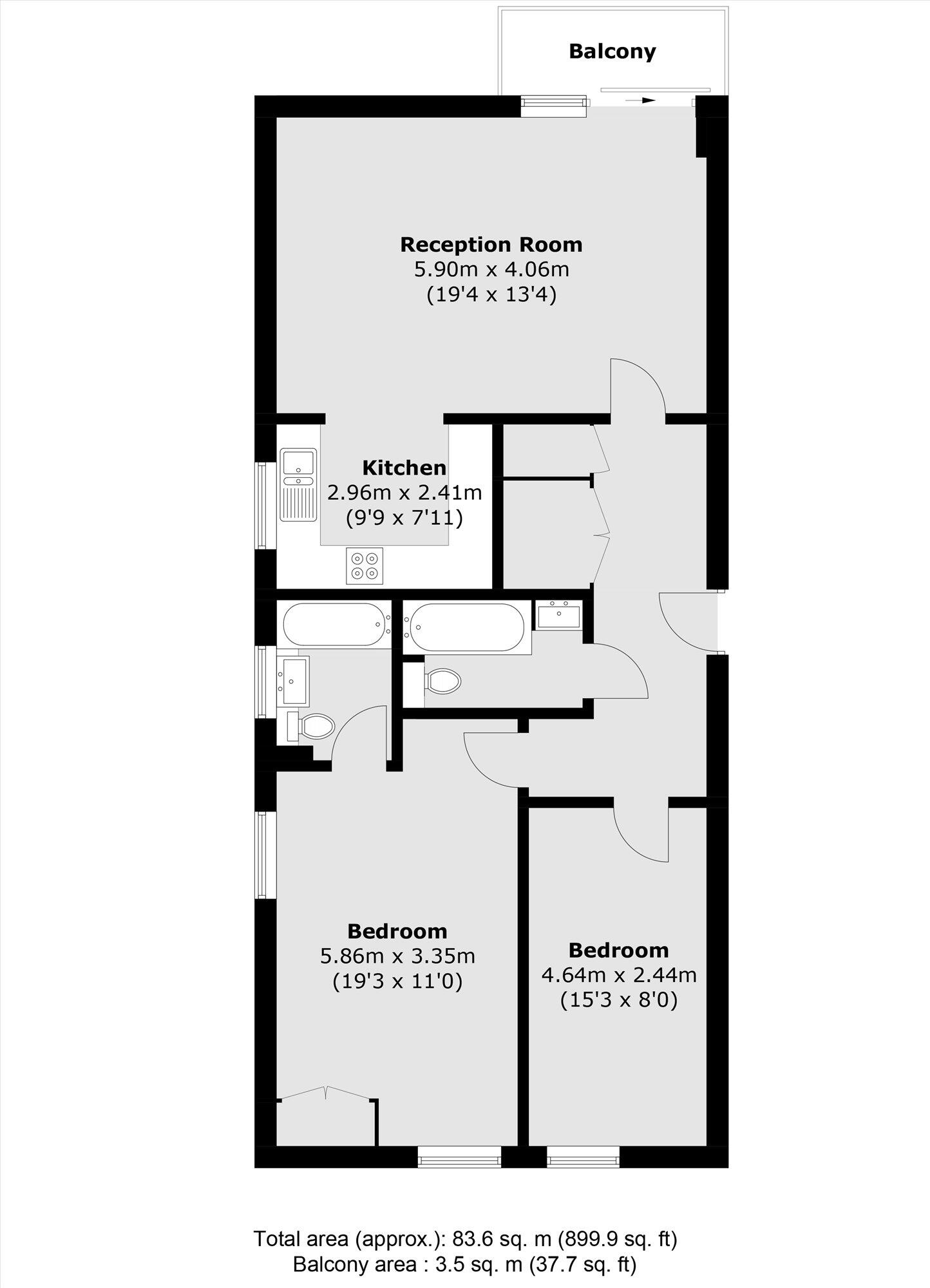 Cassilis Road, Canary Wharf floorplan