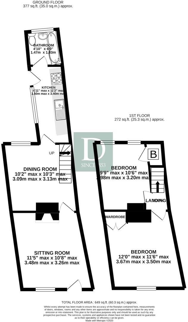 East Green, Southwold floorplan