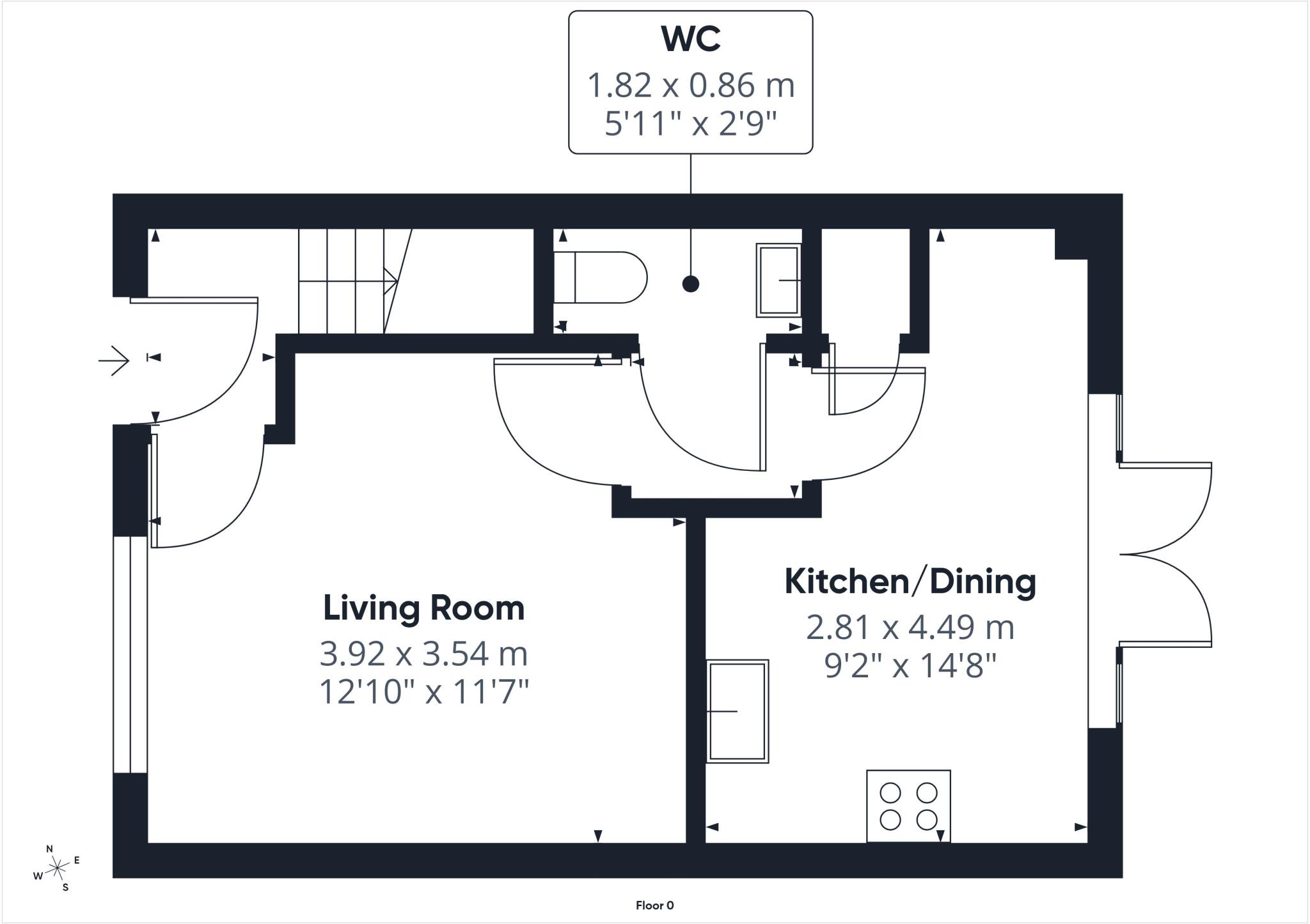 Herbert Harvey Lane, Great Oldbury, Stonehouse floorplan