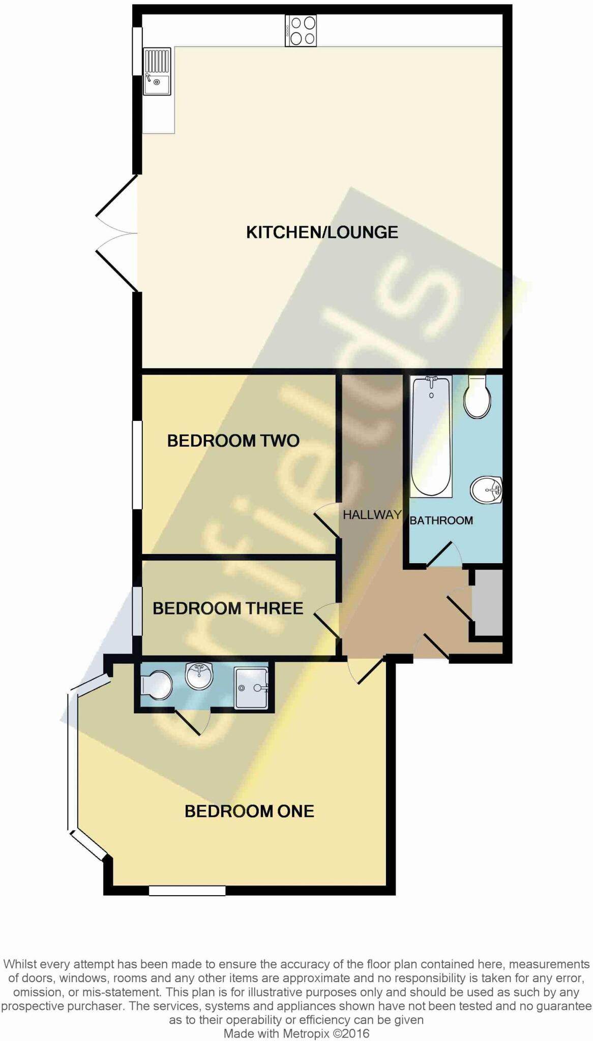 Surrey Road, Bournemouth, BH4 floorplan
