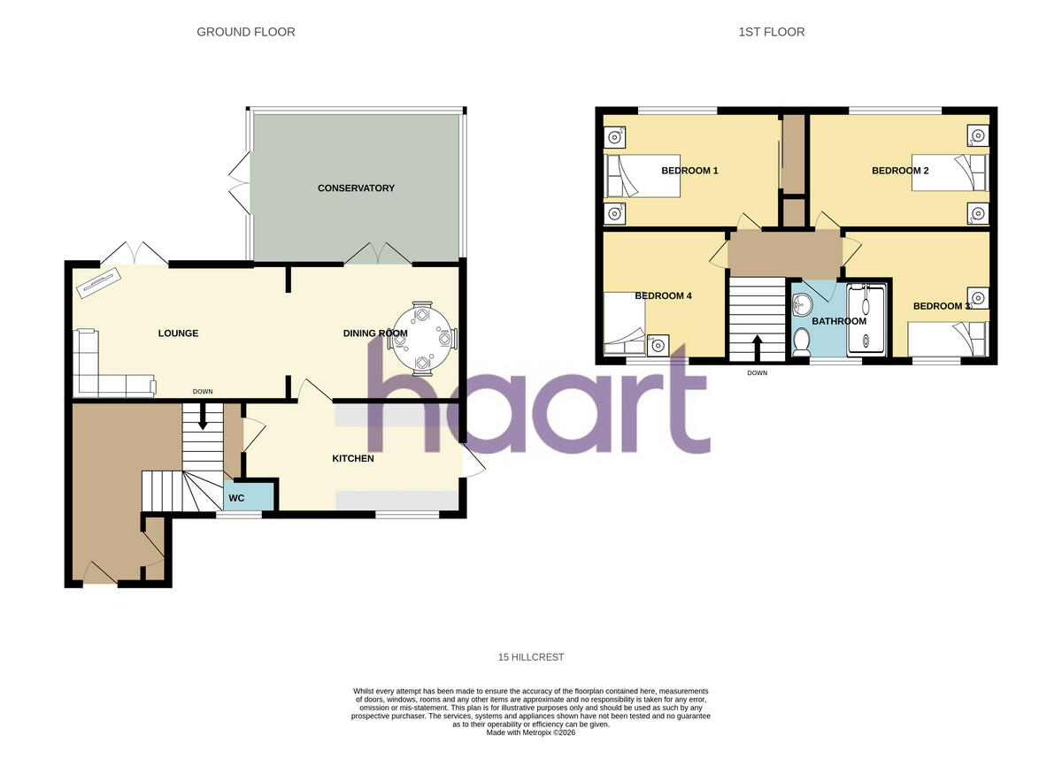 Hillcrest, Bar Hill floorplan
