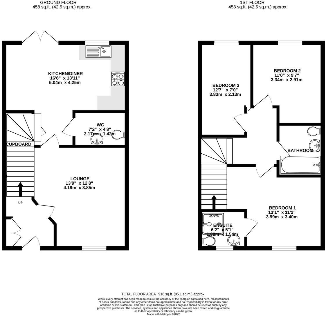 Egremont Road, Taunton, TA4 floorplan