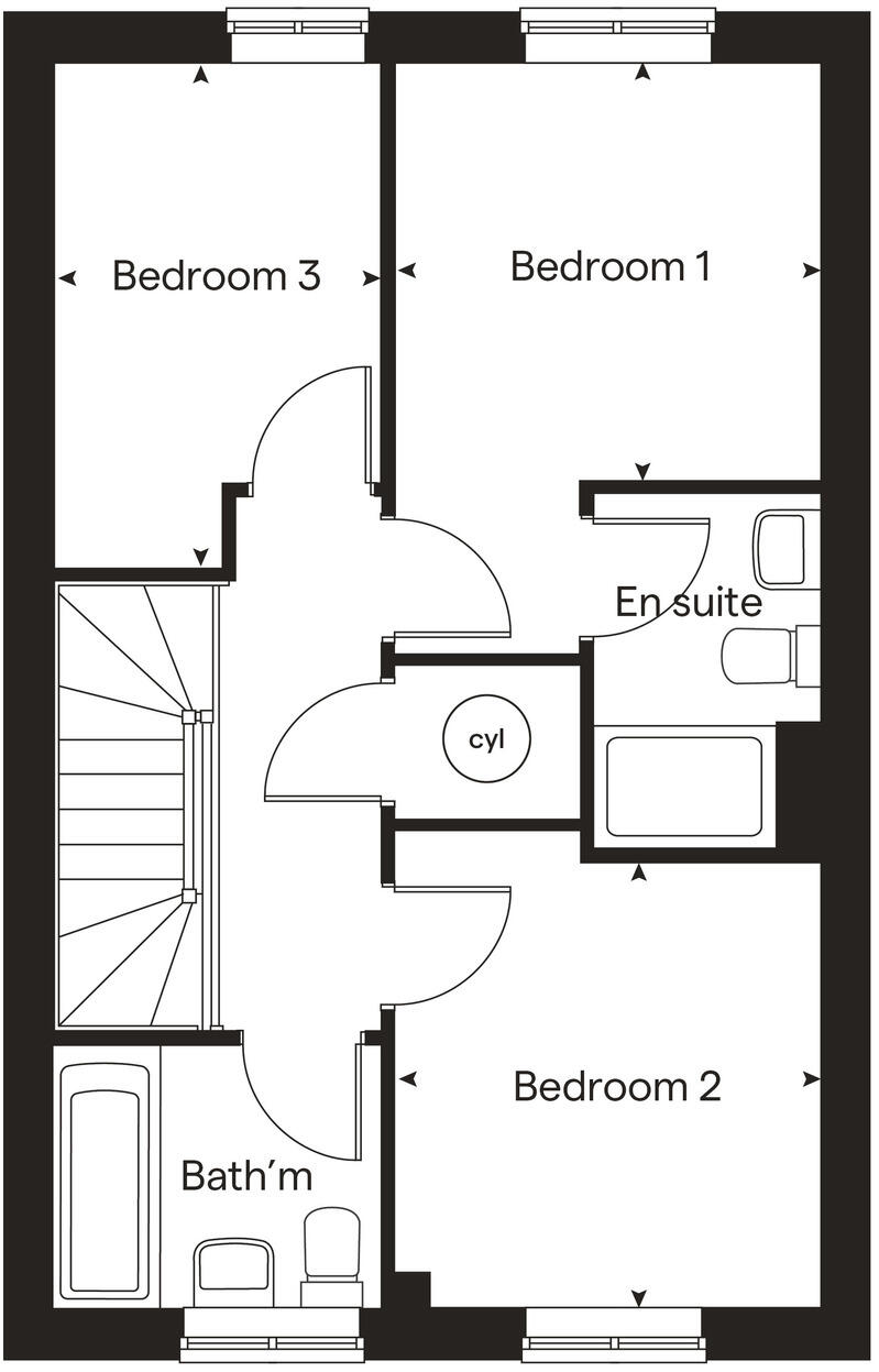 Bay View,
3 Kipling Fields,
Northam, 
Devon,
EX39 1FT floorplan